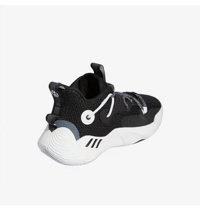 Кроссовки детские Adidas Harden Stepback 3 Older Black/White GY8640