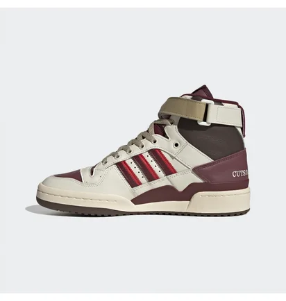Кроссовки женские Adidas Forum Hi Cuts & Slices Shoes White/Red Fz6567