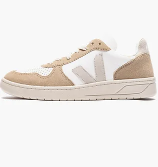 Кросівки жіночі Veja V-10 White/Brown VX0503298A