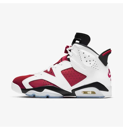 Кроссовки мужские Air Jordan 6 Retro White/Red CT8529-106