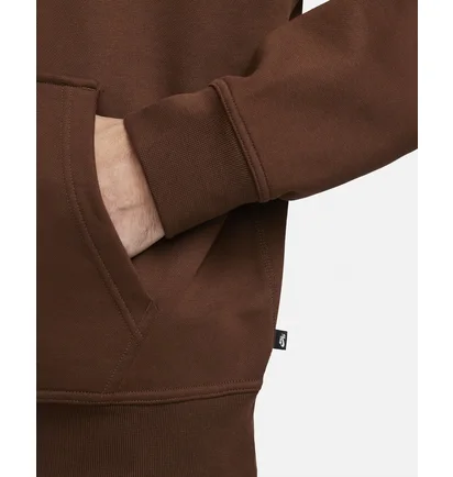 Худи унисекс Nike Sb Fleece Skate Pullover Hoodie Brown FN0547-259