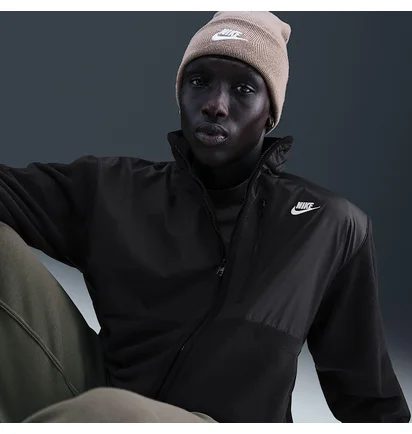 Кофта мужская Nike Club Winterizd Fz Jkt Black IM9452-010