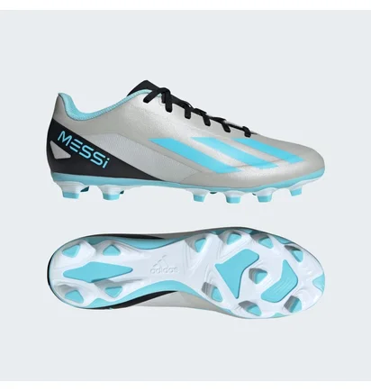 Бутси унісекс Adidas X Crazyfast Messi.4 Flexible Ground Cleats Metallic IE4072