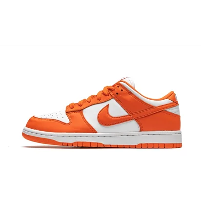 Кроссовки мужские Nike Dunk Low Retro White/Orange CU1726-101