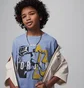 Футболка детская Air Jordan Retro Spec Big  Graphic Light Blue 95C978-B18