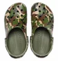 Тапочки мужские CROCS Classic Printed Camo/Green 206454