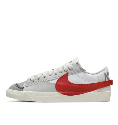 Кросівки чоловічі Nike Blazer Low 77 Jumbo Grey/Red Dq8769-100