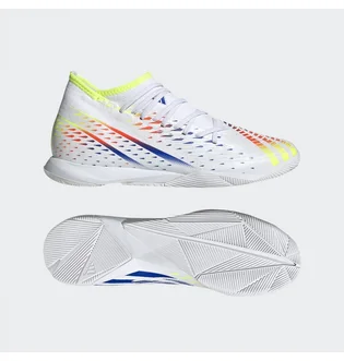 Футзалки унисекс Adidas Predator Edge.3 Indoor Soccer Shoes White Gv8517