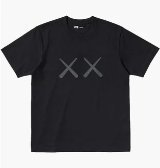 Футболка унисекс KAWS Warhol Ut Black 341-476352