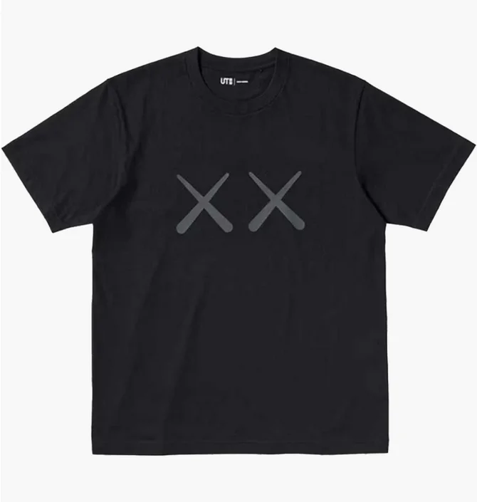 Футболка унисекс KAWS Warhol Ut Black 341-476352