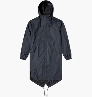 Парка женская Rains Fishtail Parka Blue 18140-47