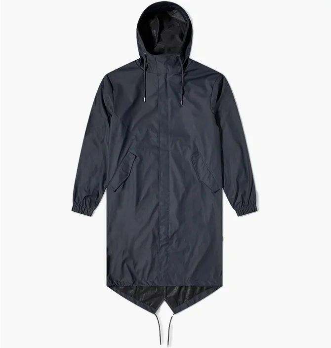 Парка жіноча Rains Fishtail Parka Blue 18140-47