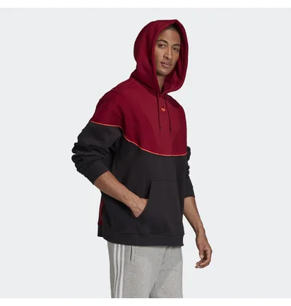 Худи мужское Adidas Balanta 96 Originals Bordo/Black FM3909
