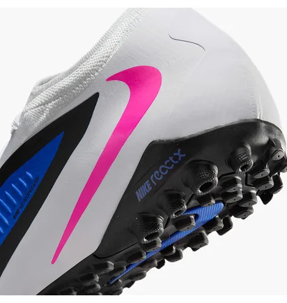 Сороконожки унисекс Nike Reactx Phantom 6 Low Pro White/Blue HJ4123-446