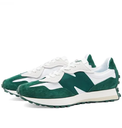 Кроссовки мужские New Balance U327Wel Green/White U327WEL