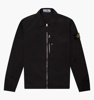 Рубашка мужская Stone Island Nylon Metal Econyl Black L1S151200038-S0019-V0029