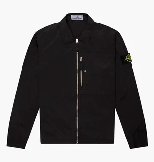 Сорочка чоловіча Stone Island Nylon Metal Econyl Black L1S151200038-S0019-V0029