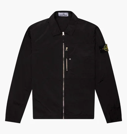 Рубашка мужская Stone Island Nylon Metal Econyl Black L1S151200038-S0019-V0029