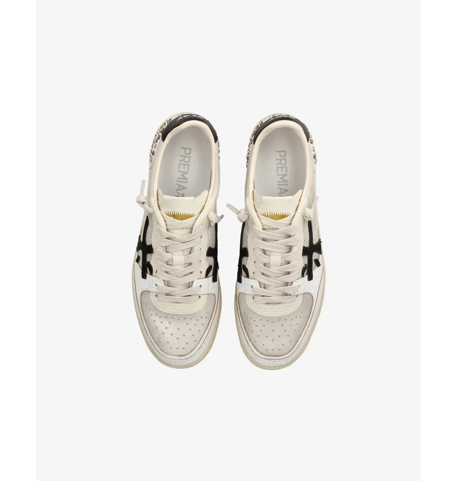 ᐉ Кроссовки женские Premiata Bskt Clayd Var.7661 Beige CLAYD-7661