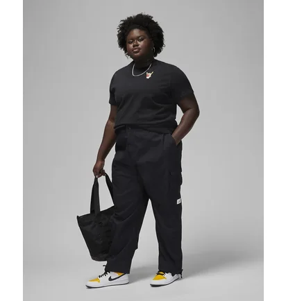 Штаны женские Air Jordan Chicago WomenS Pants (Plus Size) Black DX3928-010