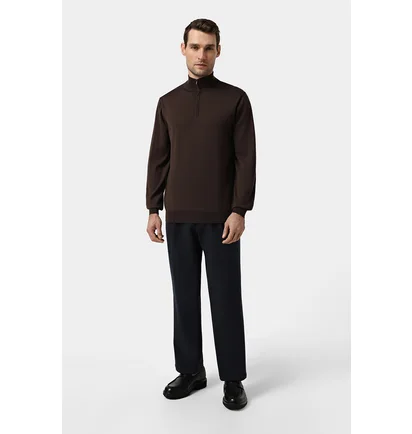 Джемпер мужской Filippo De Laurentiis Brown MZ1ML-RM16R-280