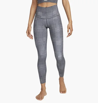 Леггинсы женские Nike Yoga High-Waisted 7/8 Leggings Grey FB4626-010