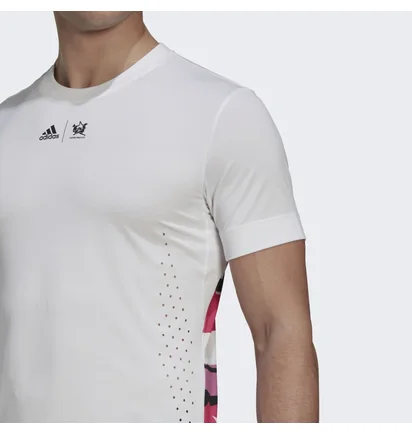 Футболка унісекс Adidas Tennis New York Graphic Tee White Hi5408