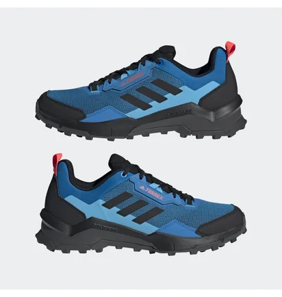 Кроссовки мужские Adidas Terrex Ax4 Primegreen Hiking Shoes Light Blue/Black Gz3009
