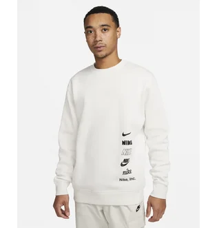 Свитшот мужской Nike Sweat Crew Multi Logo White DX0781-030