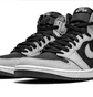 Кроссовки мужские Air Jordan 1 High Og Black/Grey 555088-035