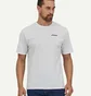 Футболка мужская Patagonia P-6 Logo Responsibili -Tee White WHI38504