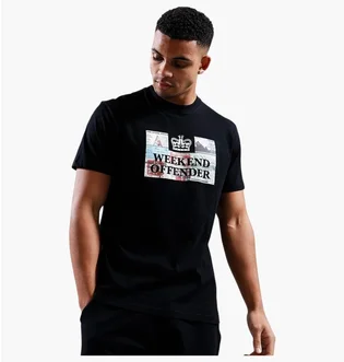 Футболка чоловіча Weekend Offender Tickets Black WOSPT1904-BLACK