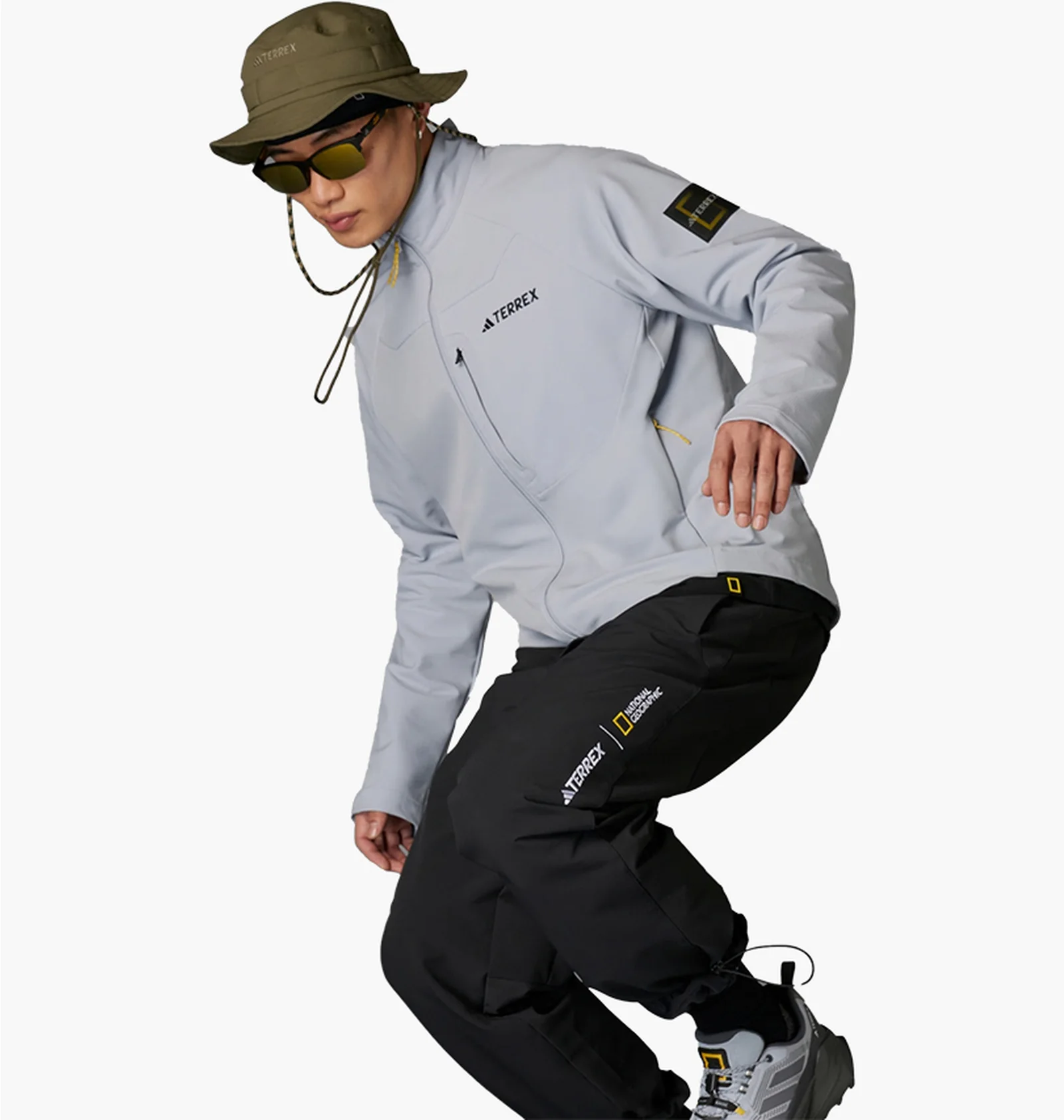 ジャケット・アウター Kooh Куртка adidas National Geographic Softshell Jacket мужская