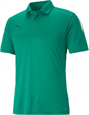 Олімпійка чоловіча Puma Shirt Teamliga Sideline Polo Green 657257-05