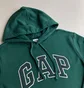 Худі чоловіче Gap Logo Hoodie Green 546844431