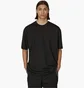 Футболка мужская Comme des Garcons Oversized Logo T-Shirt Black FK-T015-S23