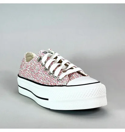 Кеды женские Converse Chuck Taylor All Star Platform Low Pink 568378C