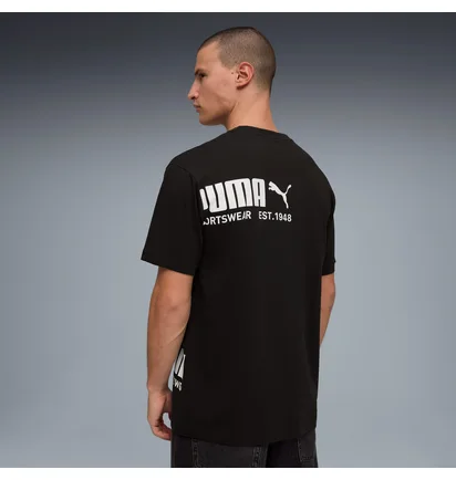 Футболка чоловіча Puma Sport Graphic Black 692169-01