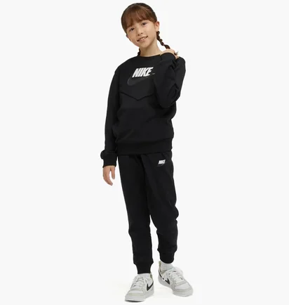 Спортивный костюм детский Nike K Nsw Tracksuit Poly Crew Hbr Black FD3090-010