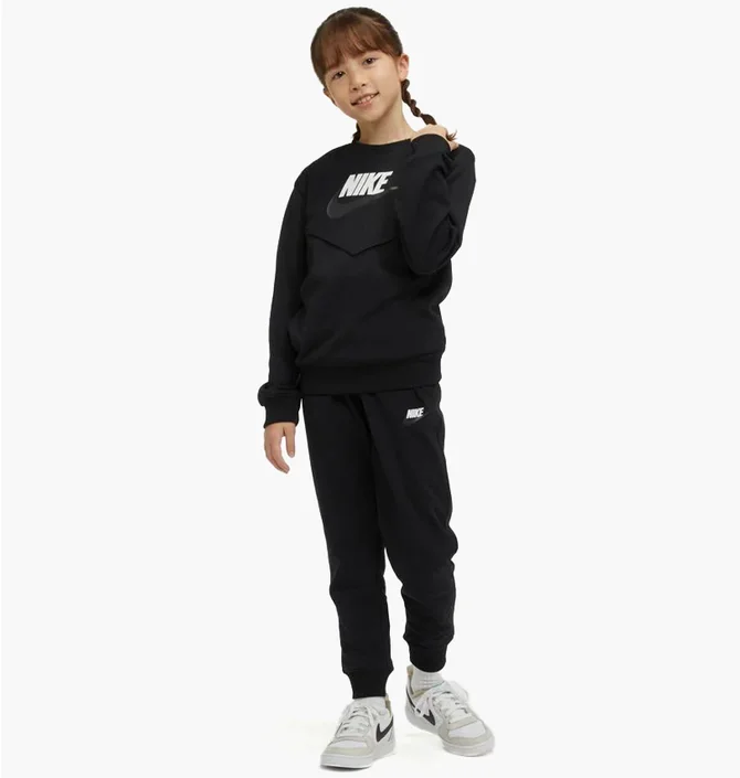 Спортивный костюм детский Nike K Nsw Tracksuit Poly Crew Hbr Black FD3090-010