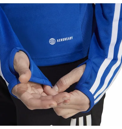 Кофта женская Adidas Long-Sleeve T-Shirt Tiro 23L Tr Topw Blue HS3486