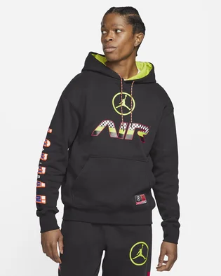 Худи мужское Nike M J Sprt Dna Hbr Po Hoodie Black CV2984-010