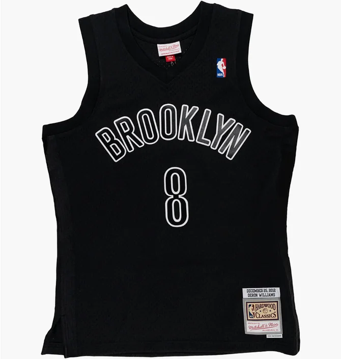Майка чоловіча Mitchell & Ness Nba Christmas Day 2012 Swingman Jersey Brooklyn Nets Deron Williams Black SMJY6513-BNE12DWMBLCK