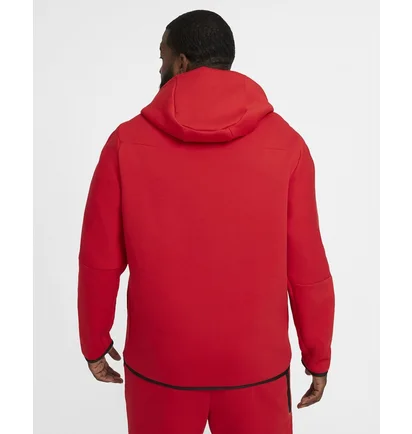 Толстовка чоловіча Nike Nsw Tech Fleece Hoodie Full-Zip Red CU4489-657