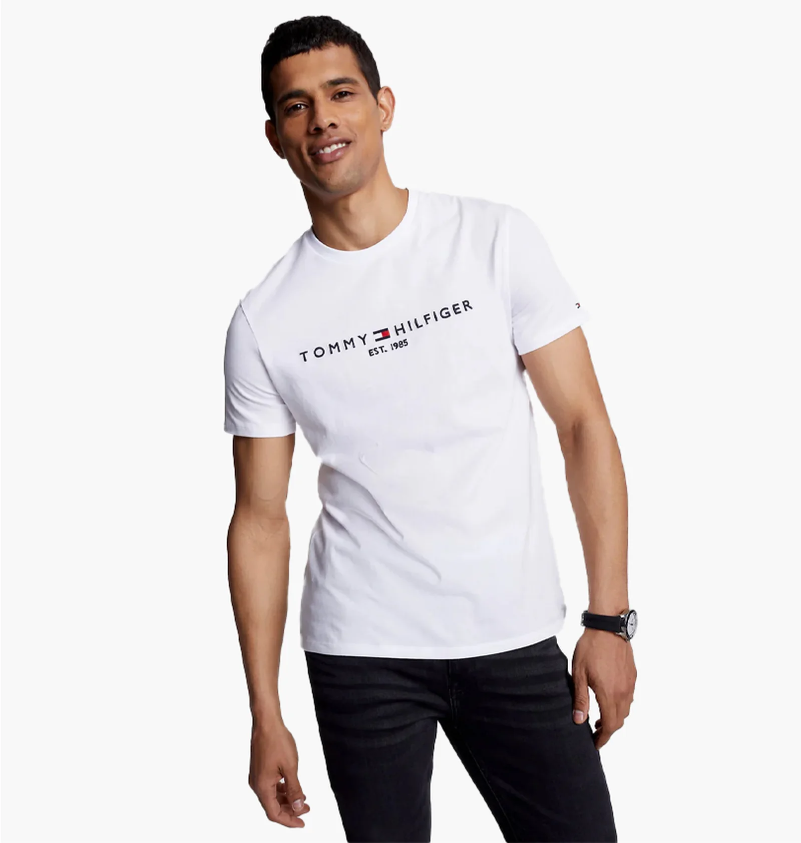 ᐉ Футболка мужская Tommy Hilfiger Logo T White 78J6318-P8F