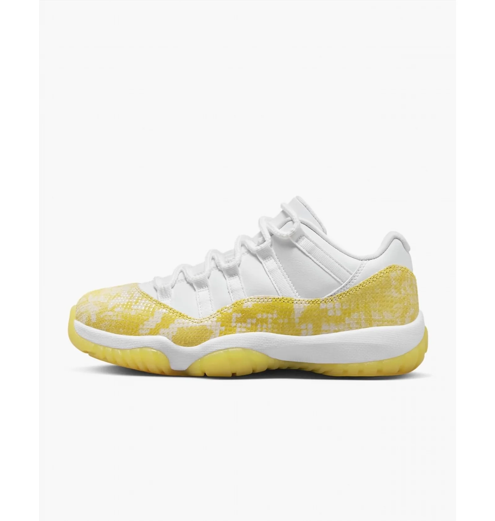 ᐉ Кросівки жіночі Air Jordan Air 11 Retro Low White/Yellow AH7860