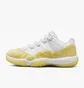 Кросівки жіночі Air Jordan Air 11 Retro Low White/Yellow AH7860-107