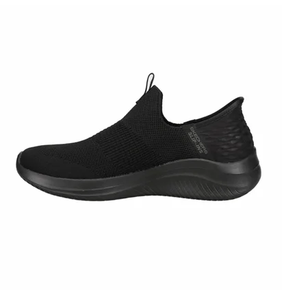 Кросівки жіночі Skechers Ultra Flex Slip-Ins 3.0 Cozy Streak Slip On Sneakers Black 149708-BBK