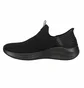 Кросівки жіночі Skechers Ultra Flex Slip-Ins 3.0 Cozy Streak Slip On Sneakers Black 149708-BBK