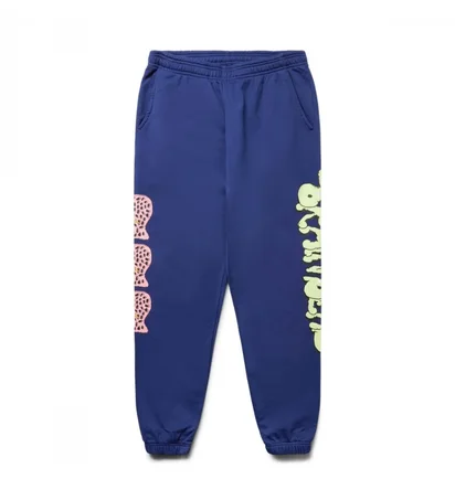 Штани чоловічі Brain Dead Worm Hole Sweatpant Blue BDW22B00002582NY01